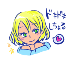 Yamaguchi valve women sticker #8233451