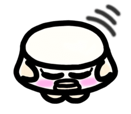 Ms. milk pudding in around forties sticker #8233697
