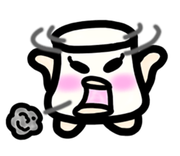 Ms. milk pudding in around forties sticker #8233698