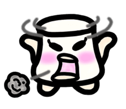Ms. milk pudding in around forties sticker #8233698