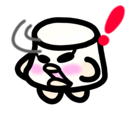 Ms. milk pudding in around forties sticker #8233699