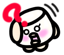 Ms. milk pudding in around forties sticker #8233701