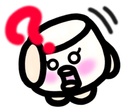 Ms. milk pudding in around forties sticker #8233701