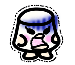 Ms. milk pudding in around forties sticker #8233706