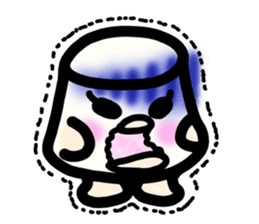 Ms. milk pudding in around forties sticker #8233706