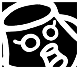 Ms. milk pudding in around forties sticker #8233707