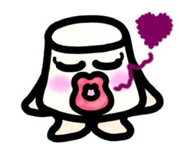 Ms. milk pudding in around forties sticker #8233709
