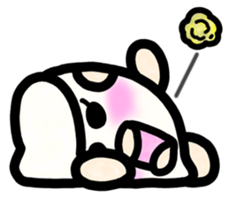 Ms. milk pudding in around forties sticker #8233712