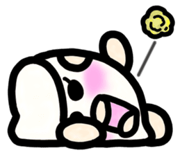 Ms. milk pudding in around forties sticker #8233712