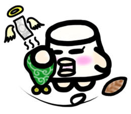 Ms. milk pudding in around forties sticker #8233721