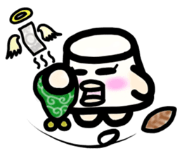 Ms. milk pudding in around forties sticker #8233721