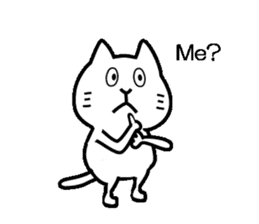 Cat of the Shyness sticker #8233866