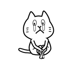 Cat of the Shyness sticker #8233876