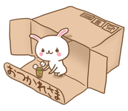 Rabbit Wonderland box[Words often used] sticker #8233910