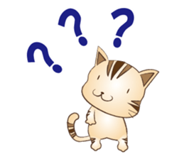 Stray cat Leo sticker #8234131