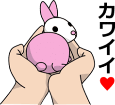 Rabbit Shichihenge sticker #8234437