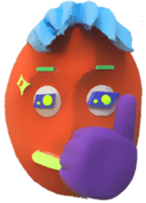 Clay art sticker #8235177