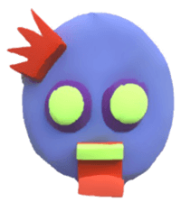 Clay art sticker #8235186