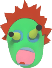 Clay art sticker #8235189