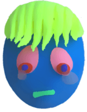 Clay art sticker #8235200