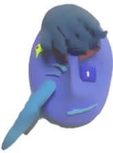 Clay art sticker #8235202