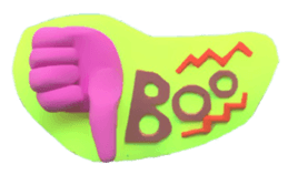 Clay art sticker #8235205