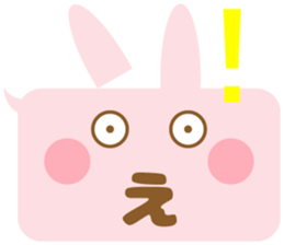 The balloon and the rabbit sticker #8235294