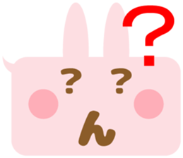 The balloon and the rabbit sticker #8235295