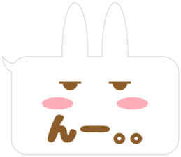 The balloon and the rabbit sticker #8235310