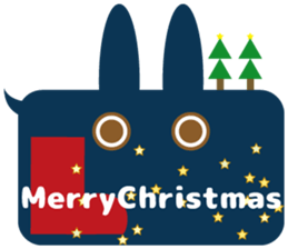 The balloon and the rabbit sticker #8235329