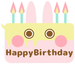 The balloon and the rabbit sticker #8235331