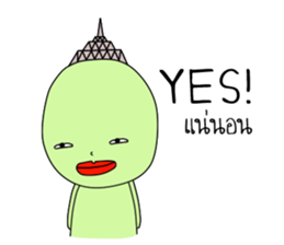 I'm Green sticker #8235930