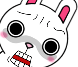 fcf rabbit part3 sticker #8235944