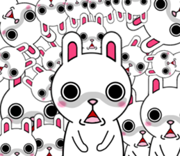 fcf rabbit part3 sticker #8235945