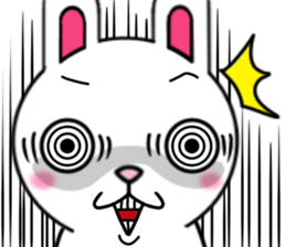 fcf rabbit part3 sticker #8235946