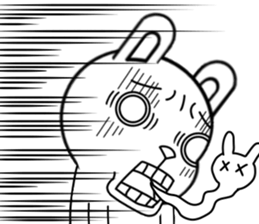 fcf rabbit part3 sticker #8235950