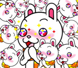fcf rabbit part3 sticker #8235952