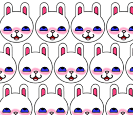 fcf rabbit part3 sticker #8235955