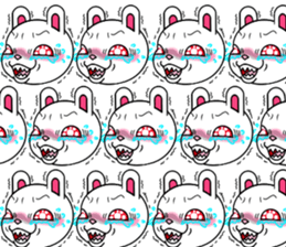 fcf rabbit part3 sticker #8235956