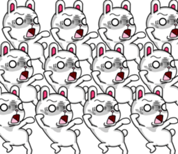 fcf rabbit part3 sticker #8235960
