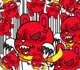 fcf rabbit part3 sticker #8235962