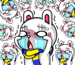 fcf rabbit part3 sticker #8235968