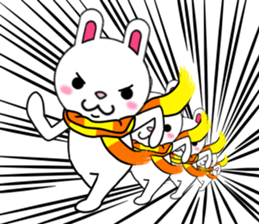 fcf rabbit part3 sticker #8235971