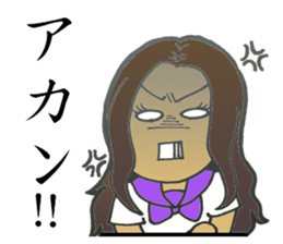 5 funny & cute girls Vol.2 sticker #8236053