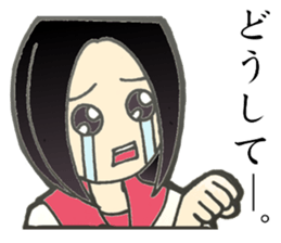 5 funny & cute girls Vol.2 sticker #8236075