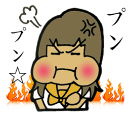 5 funny & cute girls Vol.2 sticker #8236080