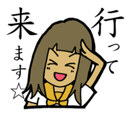 5 funny & cute girls Vol.2 sticker #8236083