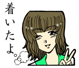 5 funny & cute girls Vol.2 sticker #8236084