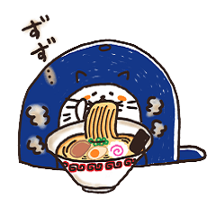 Nyanko living in hat