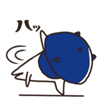 Nyanko living in hat sticker #8236164